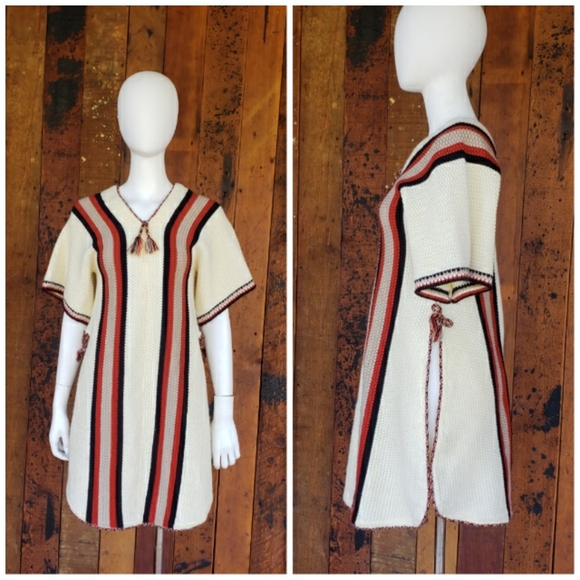 Hand Crafted Sweaters - Hand Made Native American Tunic Sweater